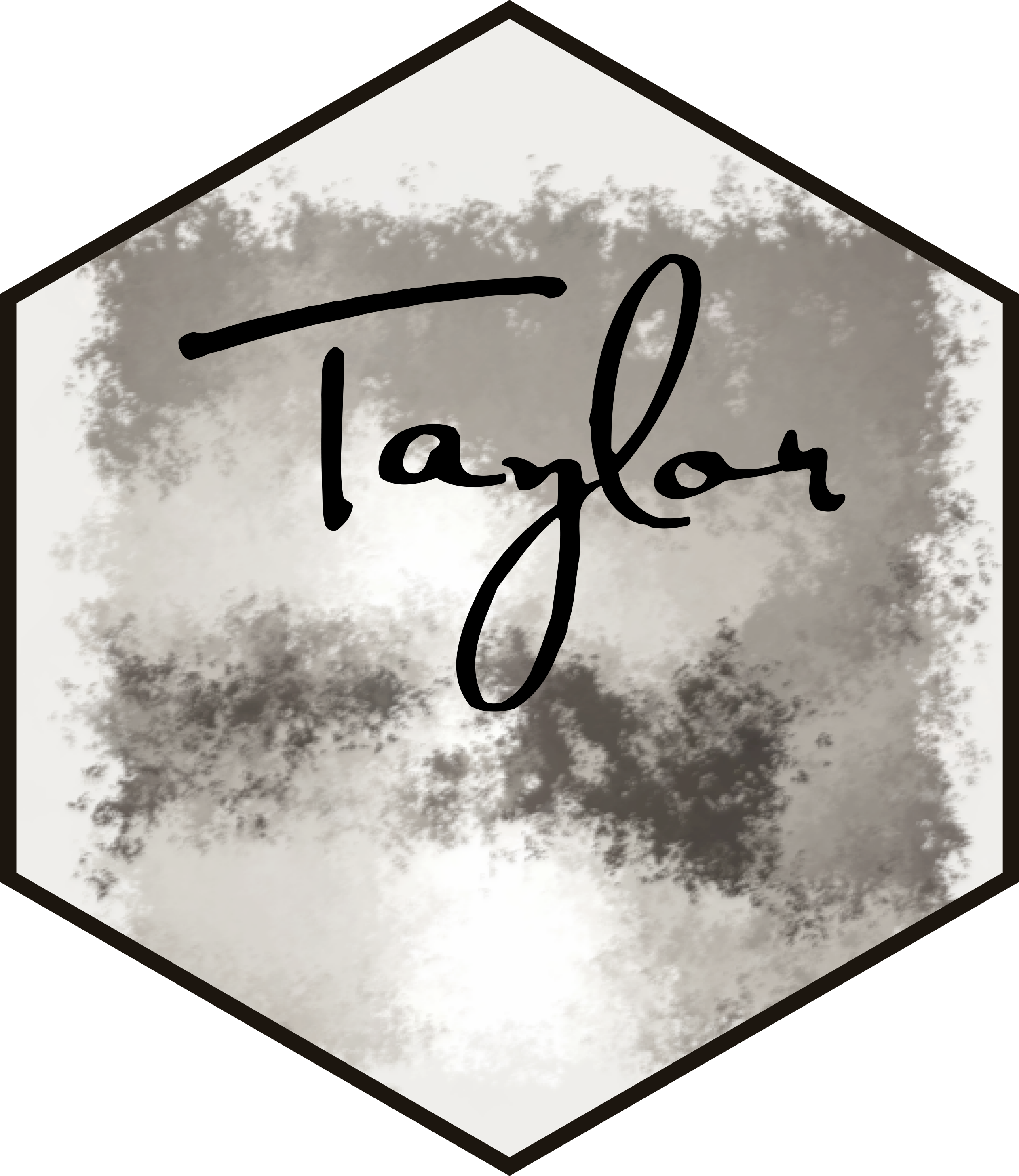 Hex logo for the taylor package.
